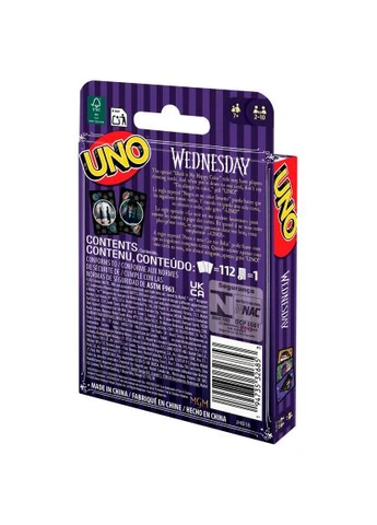 Настольная игра (JHB18) UNO Wednesday (380503170)