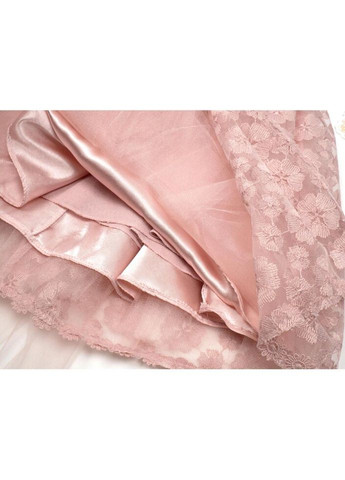 Комбинированное платье tivido святкове (1882-128g-peach) Breeze (300624916)