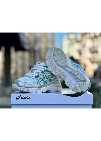 КРОССОВКИ ЖЕНСКИЕ ASICS GEL NYC KALE CREAM GREEN АСИКС ГЕЛЬ НЮК No Brand серые демисезоны (368861975)