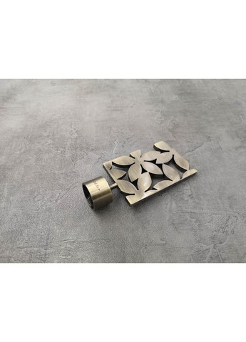 Карниз Делия гладкая штанга двойной универсальный 25/19 мм 200 см Антик Quadrum (352782737)