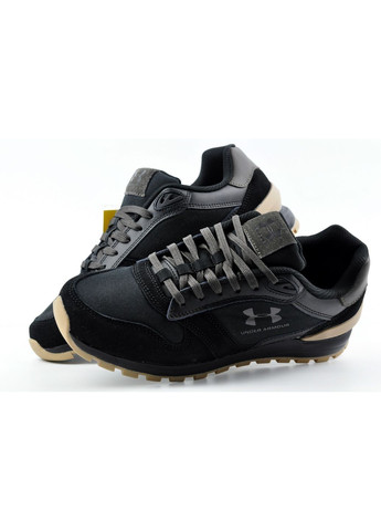 Чорні Осінні чоловічі кросівки under armour No Brand