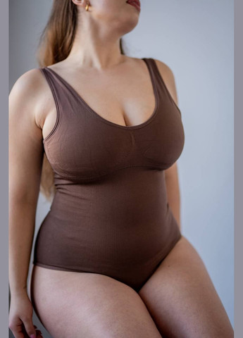 Боди женский утягивающий на широких бретелях корректирующий No Brand (340668758)