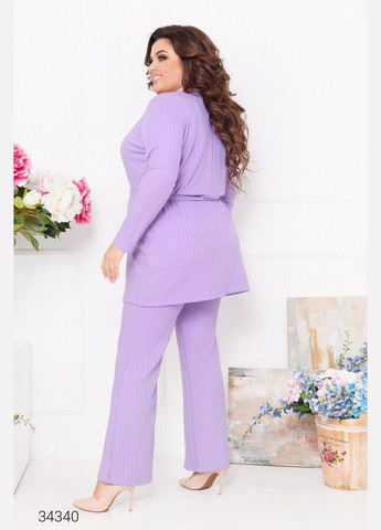 Костюм в рубчик з кардигана з поясом та брюк Liton (295349519)