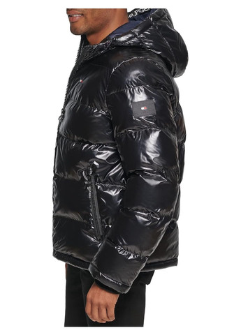 Чорний демісезонний Пуховик Tommy Hilfiger