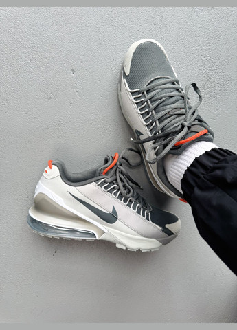 Серые демисезонные кроссовки мужские и женские nike air max pulse 270 grey blue | найк аир макс пульс 270 серые No Brand