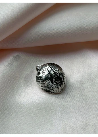 Кулон срібло 925 проба половинка горіха, Горіх стильний масивний No Brand (393248900)