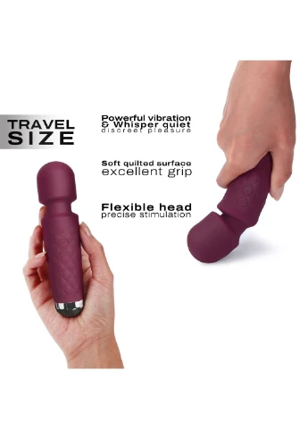 Минивибромассажер Wand Mini Wanderful Plum Dorcel (339865841)