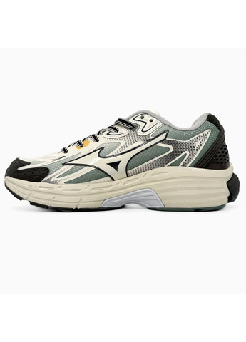 Зеленые демисезонные кроссовки мужские mizuno halo mix green brown | мизуно хало микс зеленые No Brand