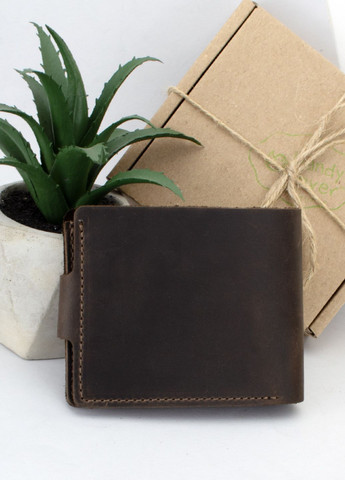 Подарунковий набір чоловічий №40 (коричневий) ремінь і портмоне HandyCover (302211520)