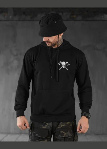 Худі Maklin Black череп нп No Brand (315836123)