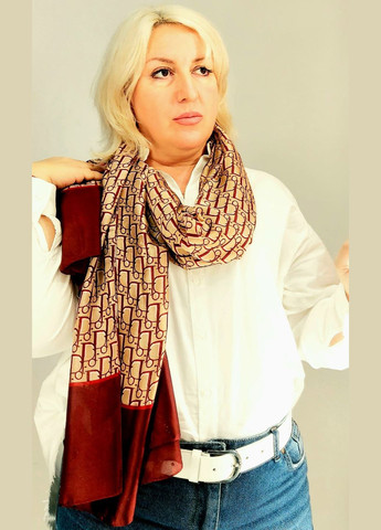 Женский шелковый шарф, шаль, палантин 80х180 см No Brand (347250600)