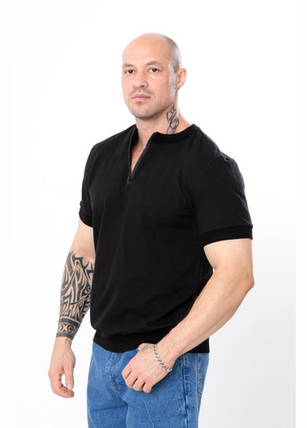 Черная футболка-футболка мужская (p-14749) для мужчин Носи своє