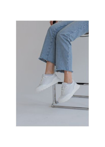 Літні Білі кросівки (кеди) Натуральна шкіра/Перфорація р. (om16bl) Vm-Villomi білі літо (300532237)