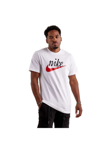 Белая футболка m nsw tee futura 2 dz3279-100 Nike