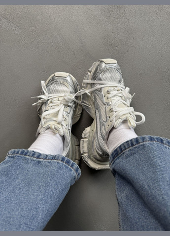 Сірі Осінні кросівки чоловічі і жіночі balenciaga 3xl grey | баленсіага 3хл сірі No Brand