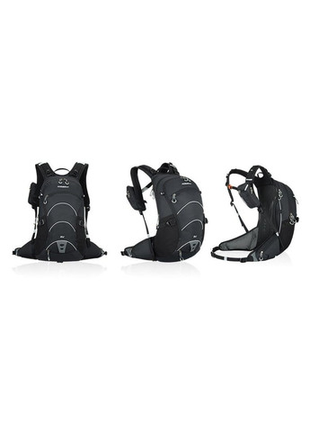 Рюкзак 20L для велоспорта и туризма, каркасная спинка (1023), Черный Anmeilu (322280586)