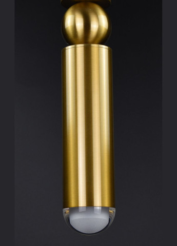 Люстра підвісна на 1 лампочку 26889 Латунь 40-180х10х10 см. Sunnysky (364760014)