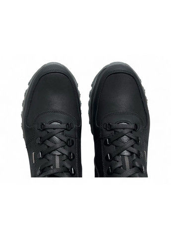 Чоловічі шкіряні черевики (31 см) Чорні (1439) Maxus (366561082)