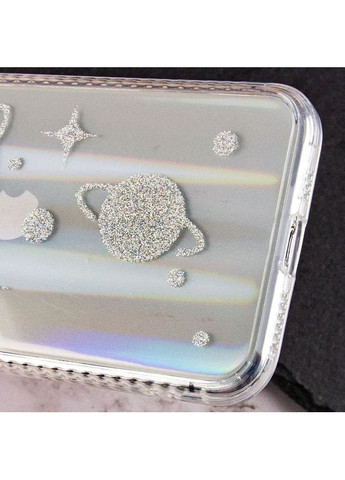 Чехол TPU+Glass Aurora Space для Apple iPhone 11 Pro (5.8") Комбинированный Epik (372163409)