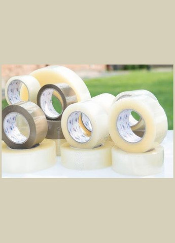 Посилений скотч 48 мм х 200 м, 50 мкм, прозорий No Brand (316091379)