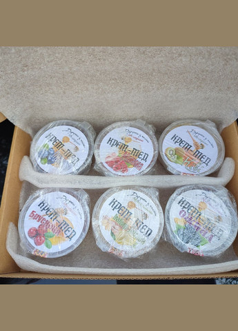 Дегустаційний міні набір крем-медів №2 - 600 грам МЕД ПОШТОЮ (322148716)