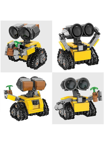 Конструктор ВАЛЛ-И Wall-E Small количество деталей: 326 шт No Brand (366088862)