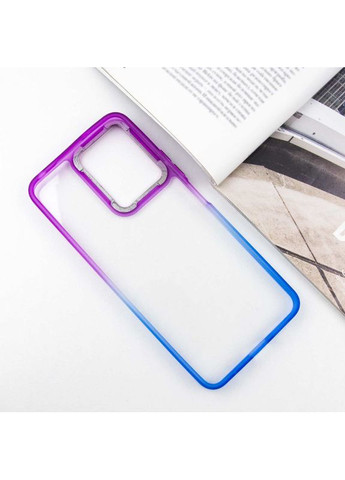 Чохол TPU+PC Fresh sip series для Xiaomi Redmi Note 12 4G Синій / Фіолетовий No Brand (360879127)