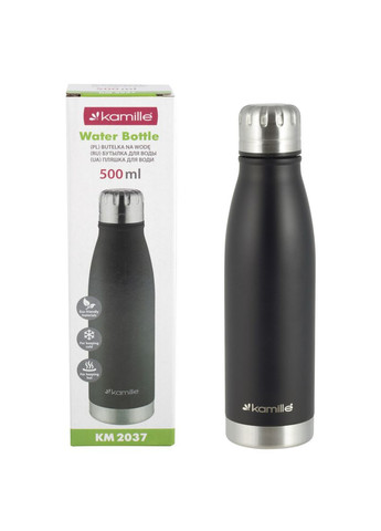 Бутылка-термос KM-2037 500 мл Kamille (360651606)