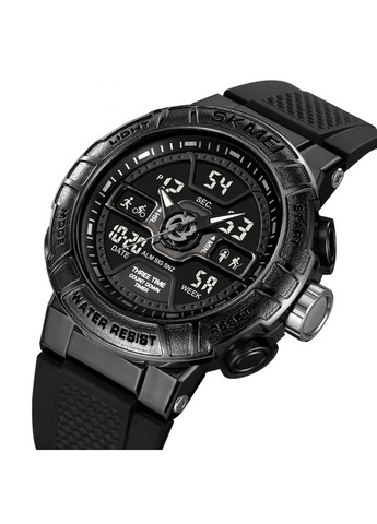Военные часы Roko Black кварцевые спортивные Skmei (305389087)