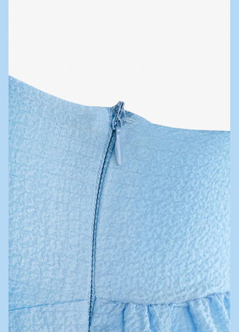 Летний женский сарафан однотонный женский 2507 голубой shop (2000990970398) On me однотонный