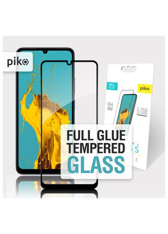 Скло захисне (1283126583247) Piko Full Glue Xiaomi Redmi 13C Black (366484635)
