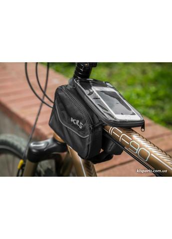 Сумка на раму Alpha (об`єм 0.9 л) чорний KLS (303333853)