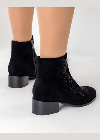 Черные ботильоны (1527б) Velly