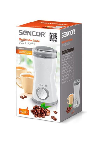 Кофемолка (SCG1050WH) Sencor SCG 1050 WH (352230403)