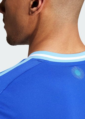 Джерсі Argentina 24 Away adidas логотип синій спортивні