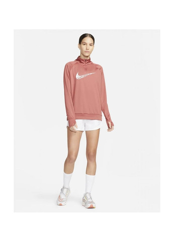 Олімпійка жіноча Dri-Fit Swoosh Run Beige Nike (365962517)
