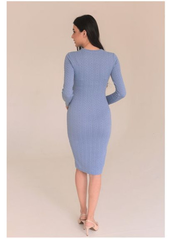 Блакитна повсякденний сукня 2302 1647 Dianora