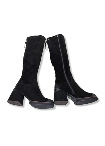 Ботфорти (р) Замша 0-1-1-DV-838-0309BM-22 Geronea (364657420)