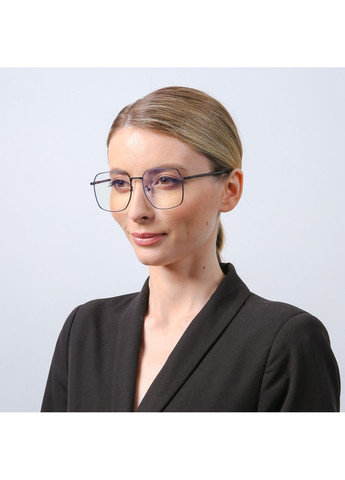 Окуляри для комп'ютера BLUE BLOCKER Квадрати жіночі LuckyLOOK 754-539 (326805042)