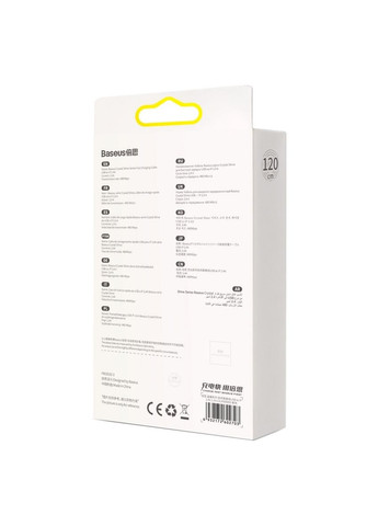 Кабель Crystal Shine USB - Lightning (M/M), 2.4A, 2 м Purple (CAJY000105) Baseus (336957753)