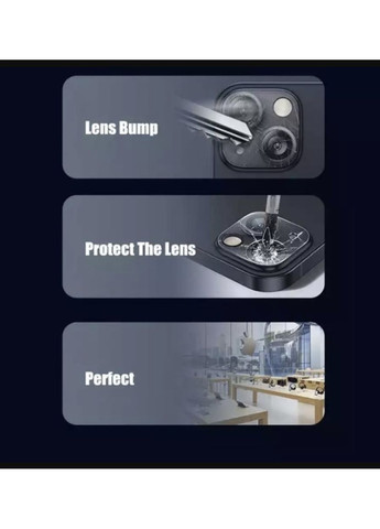 Захисне скло на камеру айфон 14 (iPhone 14) 1 шт Прозорий CHOICE (361855487)