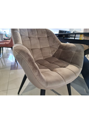 Стілець обідній ELEGANTE Темний Беж Intarsio (372178875)