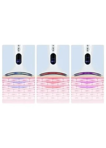Многофункциональный микротоковый лифтинг-массажер для лица и шеи Neck Beauty Device с LED-терапией (7 цветов) и прогревом No Brand (390167023)
