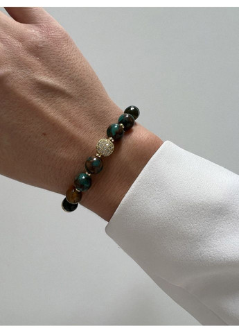 Браслет з зеленим камінням 5030 LeBijou (367580041)