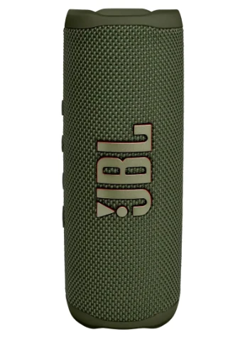 Колонка портативна 2.0 Flip 6, Green, 30 Bт, Bluetooth, живлення від акумулятора, 4800 mAh, IPX7 водонепроникна (JBLFLIP6GREN) JBL (315350245)