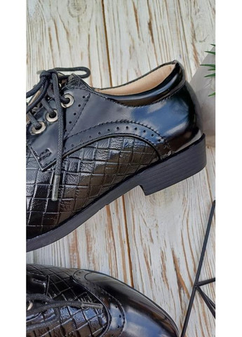 Туфлі дитячі класичні оксфорди чорні святкові лакові шкіряна бікі bi&ki 35р Том.М (369175714)