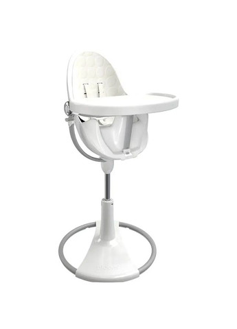 Стільчик для годування FRESCO White/Coconut white Cotton Bloom E10535-W\U10543-CW (353308373)