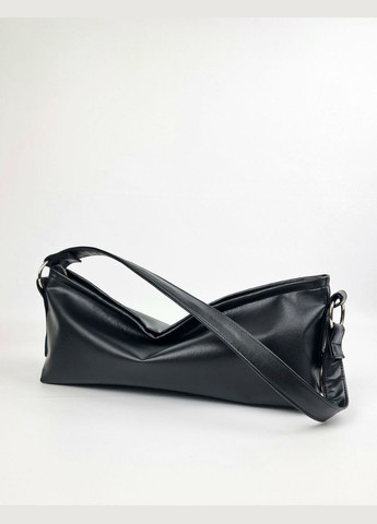 Сумка жіноча екошкіра чорна на плече No Brand (328288219)