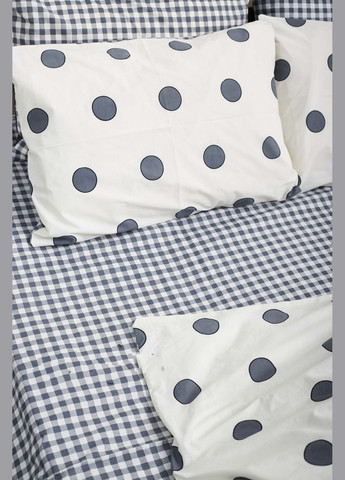 Комплект постільної білизни полуторний 143х210 наволочки 2х70х70 Ranforce Elite (MS-820000192) Moon&Star Riccarda (284415995)