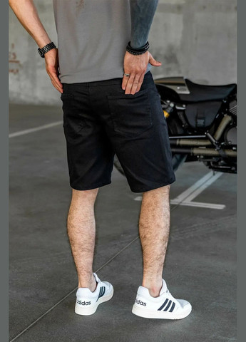 Мужские классические шорты Чинос Черные Teamv (337115801)